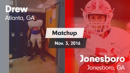 Matchup: Drew vs. Jonesboro  2016