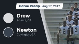 Recap: Drew  vs. Newton  2017