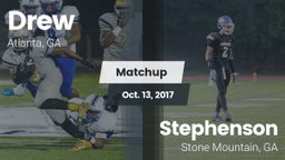 Matchup: Drew vs. Stephenson  2017