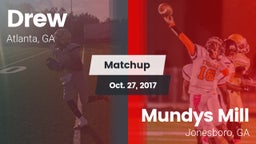 Matchup: Drew vs. Mundys Mill  2017