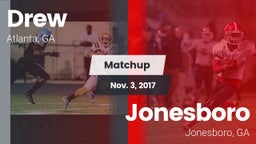 Matchup: Drew vs. Jonesboro  2017