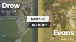 Matchup: Drew vs. Evans  2017