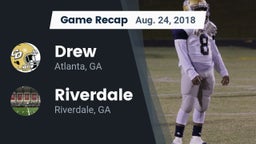 Recap: Drew  vs. Riverdale  2018