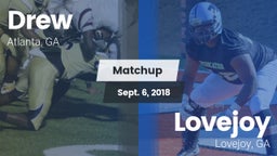 Matchup: Drew vs. Lovejoy  2018
