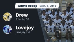 Recap: Drew  vs. Lovejoy  2018