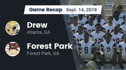 Recap: Drew  vs. Forest Park  2018