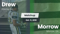 Matchup: Drew vs. Morrow  2018