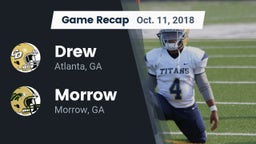 Recap: Drew  vs. Morrow  2018