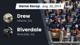 Recap: Drew  vs. Riverdale  2019