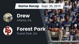 Recap: Drew  vs. Forest Park  2019