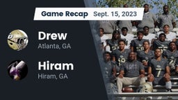 Recap: Drew  vs. Hiram  2023
