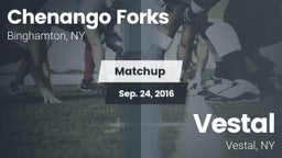 Matchup: Chenango Forks vs. Vestal  2016