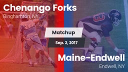 Matchup: Chenango Forks vs. Maine-Endwell  2017