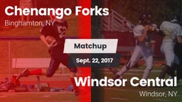 Matchup: Chenango Forks vs. Windsor Central  2017