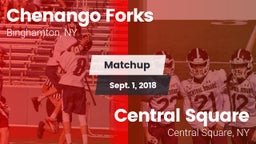 Matchup: Chenango Forks vs. Central Square  2018