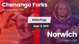 Matchup: Chenango Forks vs. Norwich  2018