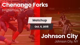Matchup: Chenango Forks vs. Johnson City  2018