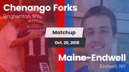 Matchup: Chenango Forks vs. Maine-Endwell  2018