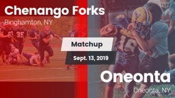 Matchup: Chenango Forks vs. Oneonta  2019
