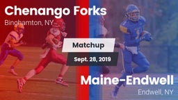 Matchup: Chenango Forks vs. Maine-Endwell  2019