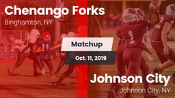 Matchup: Chenango Forks vs. Johnson City  2019