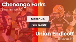 Matchup: Chenango Forks vs. Union Endicott 2019