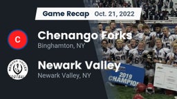 Recap: Chenango Forks  vs. Newark Valley  2022