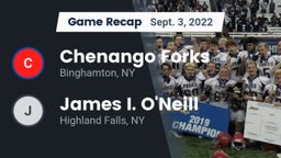 Recap: Chenango Forks  vs. James I. O'Neill  2022