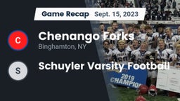 Recap: Chenango Forks  vs. Schuyler Varsity Football 2023