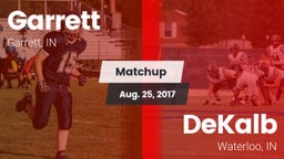 Matchup: Garrett vs. DeKalb  2017