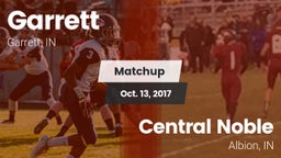 Matchup: Garrett vs. Central Noble  2017