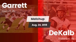 Matchup: Garrett vs. DeKalb  2018