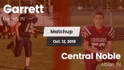 Matchup: Garrett vs. Central Noble  2018