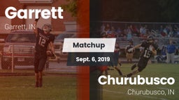 Matchup: Garrett vs. Churubusco  2019