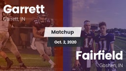 Matchup: Garrett vs. Fairfield  2020
