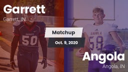 Matchup: Garrett vs. Angola  2020