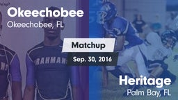 Matchup: Okeechobee vs. Heritage  2016