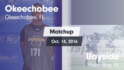 Matchup: Okeechobee vs. Bayside  2016