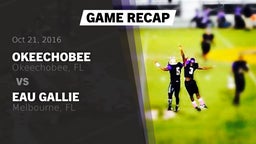 Recap: Okeechobee  vs. Eau Gallie  2016