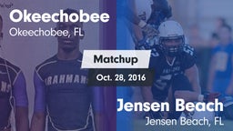 Matchup: Okeechobee vs. Jensen Beach  2016