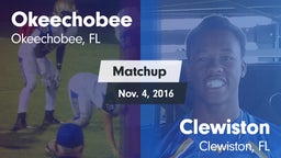 Matchup: Okeechobee vs. Clewiston  2016