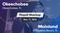 Matchup: Okeechobee vs. Mainland  2016
