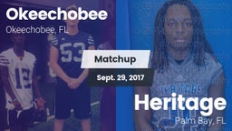 Matchup: Okeechobee vs. Heritage  2017