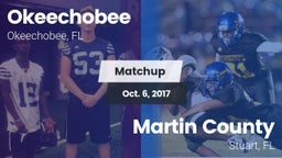 Matchup: Okeechobee vs. Martin County  2017