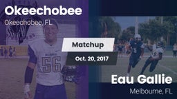 Matchup: Okeechobee vs. Eau Gallie  2017