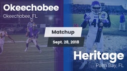 Matchup: Okeechobee vs. Heritage  2018