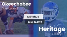 Matchup: Okeechobee vs. Heritage  2018