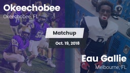 Matchup: Okeechobee vs. Eau Gallie  2018