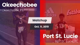 Matchup: Okeechobee vs. Port St. Lucie  2019
