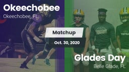 Matchup: Okeechobee vs. Glades Day  2020